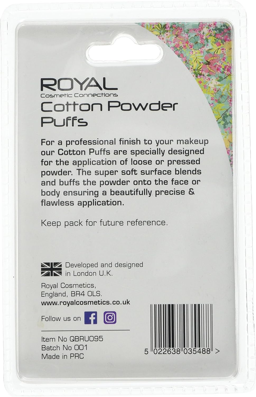 Royal Functionality Cotton Powder Puffs, 2-Piece, 2 Count (Pack of 1) - Image 3