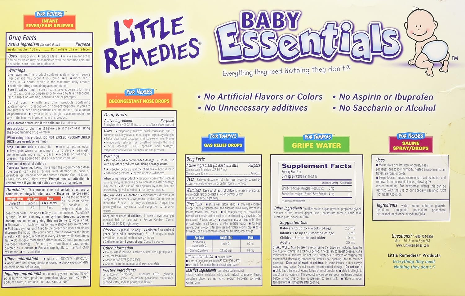 little remedies baby essentials kit