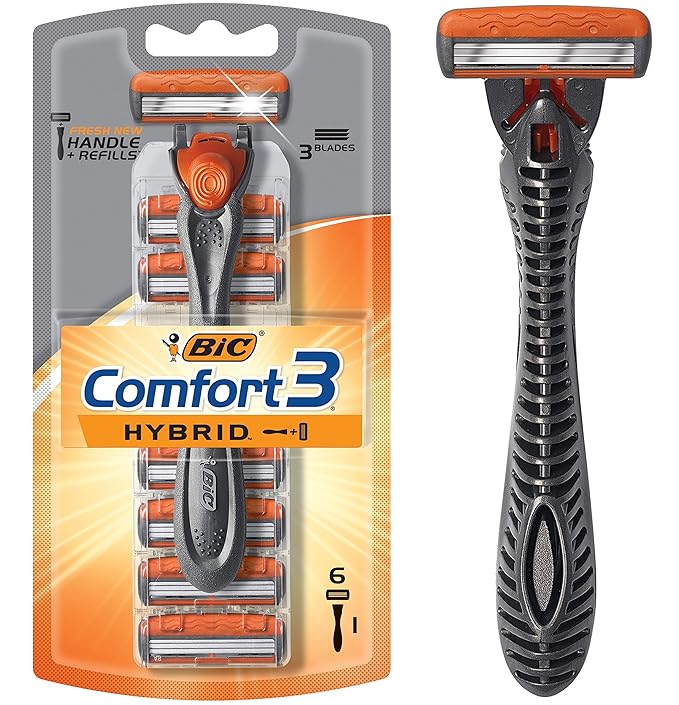 Bic hybrid 3 comfort replacement blades Clearance