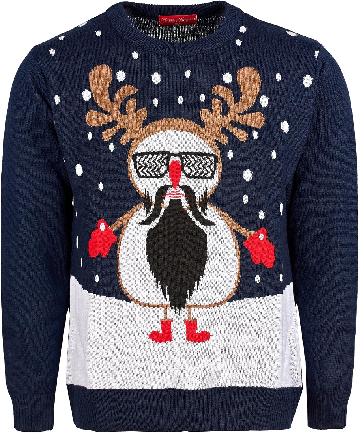 Maan Store Santa Claus Reindeer Christmas Jumper Unisex Mens Womens 3XL