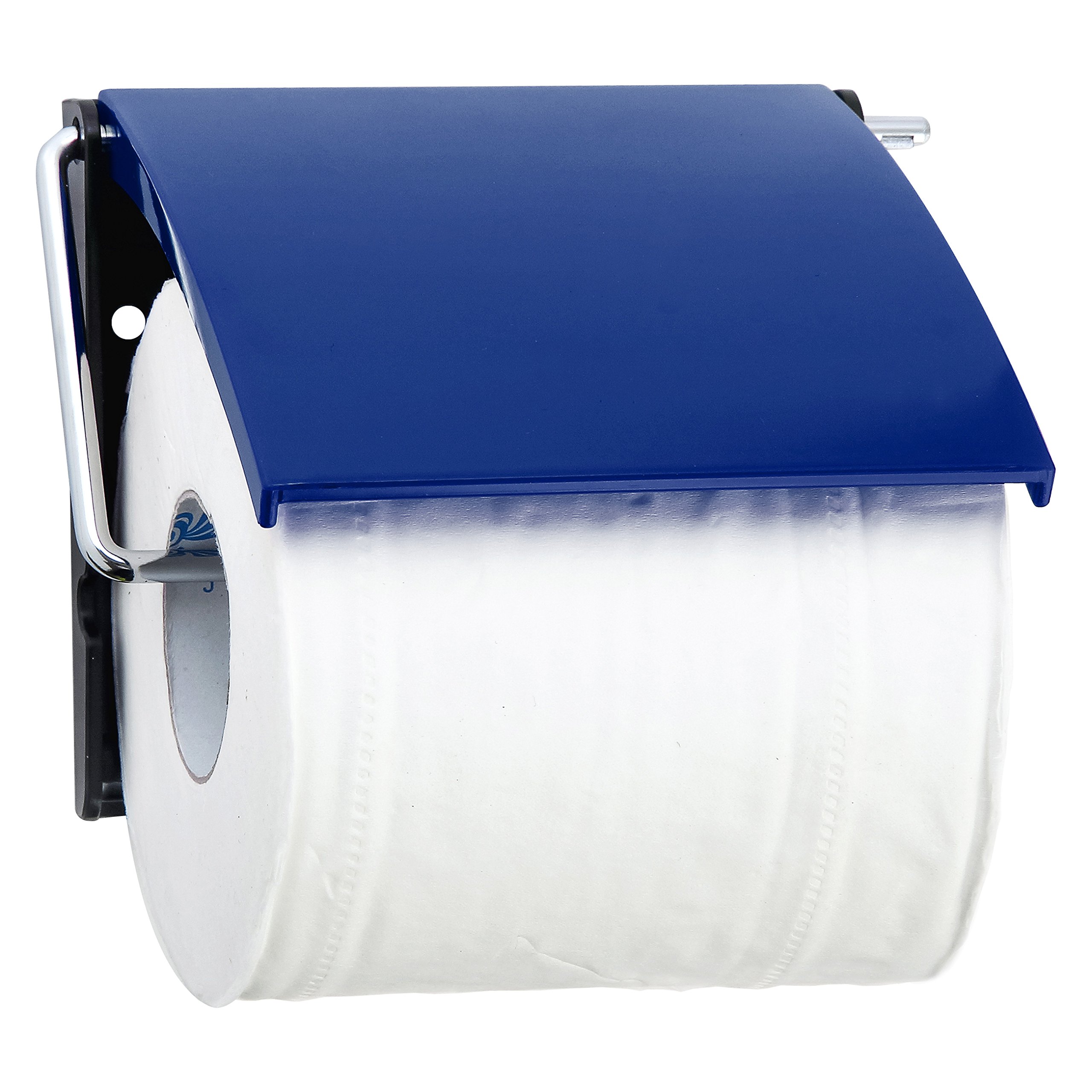 MSV 141904 Polystyrol Toilet Paper Holder, Dark Blue, 30 x 20 x 15 cm