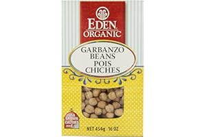 EDEN Foods Dry GARBANZO Beans OR (Chickpeas), 454G