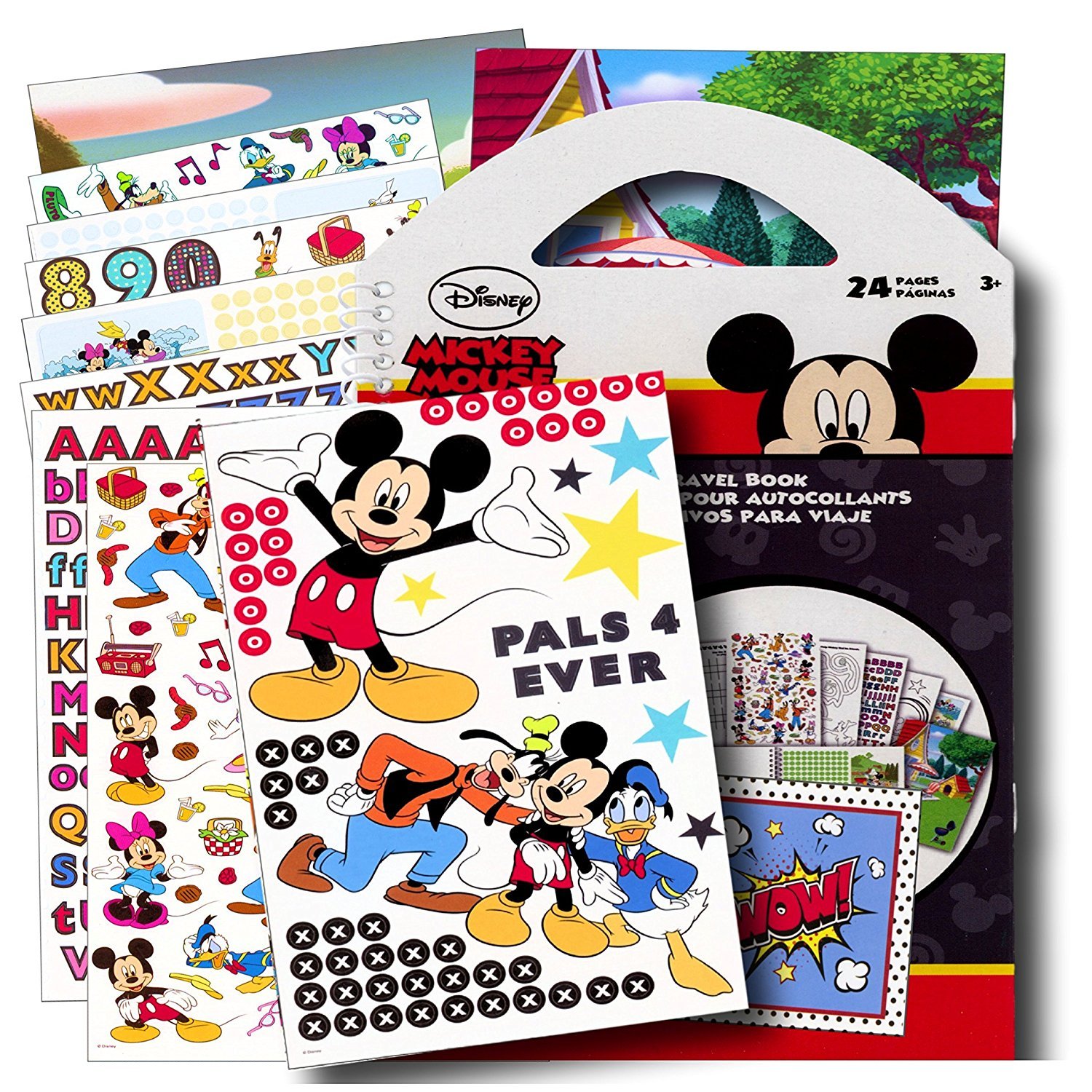 Disney Mickey Mouse Stickers Travel Activity Set Disney Studios