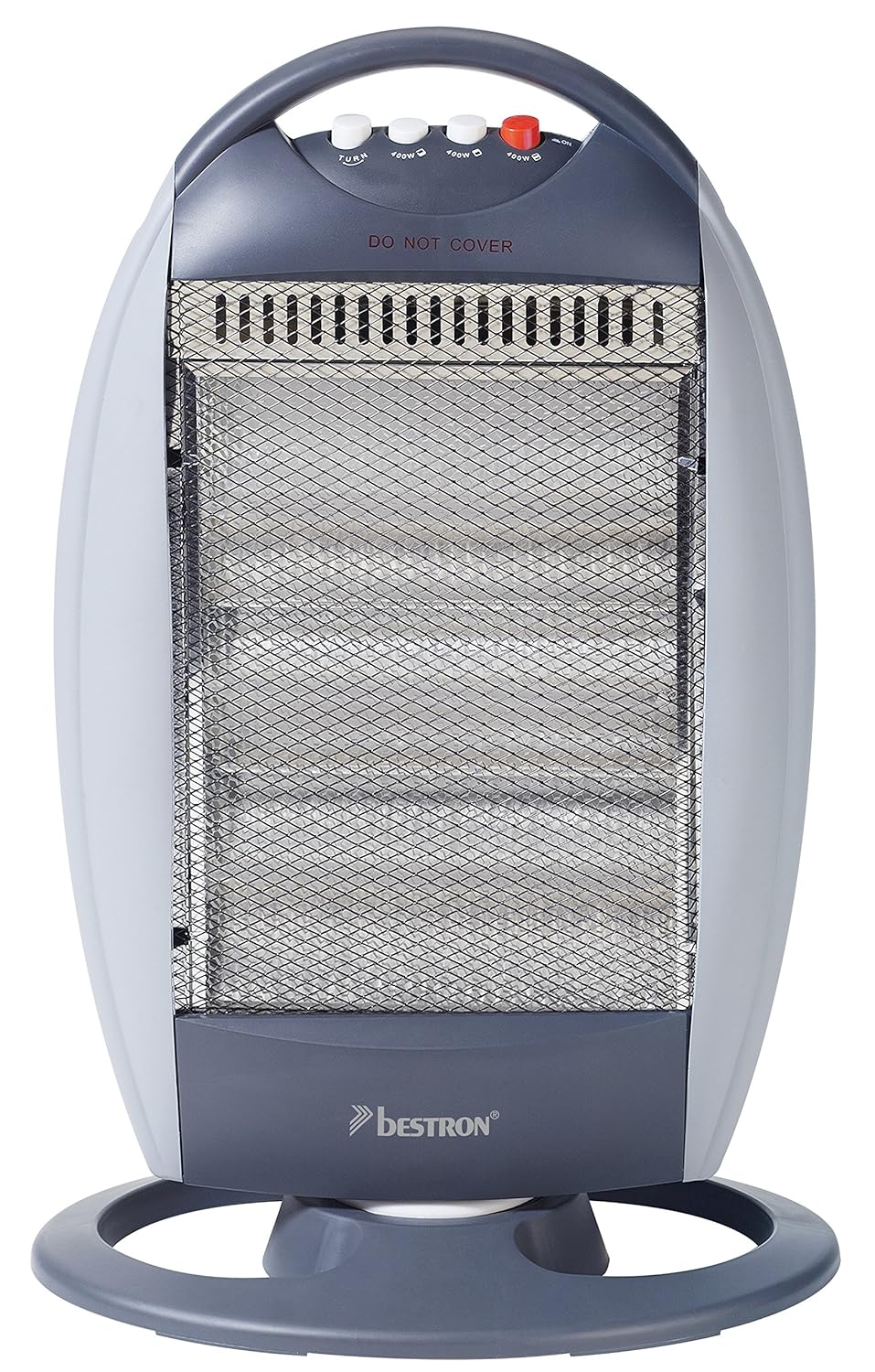 Bestron Ahh1200 Calefactores Y Radiadores, 400.0 W, Gris/Acero Inoxidable: Amazon.es: Hogar