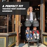 Baby Jogger City Tour 2 Double Travel Pushchair Lightweight Foldable view 2