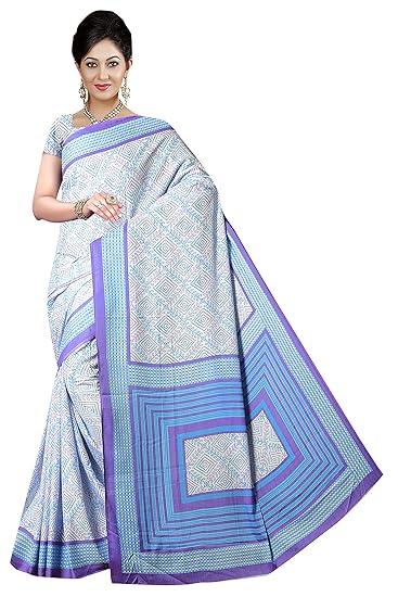 Winza Designer Womens Art Silk Saree With Blouse (ART-03)