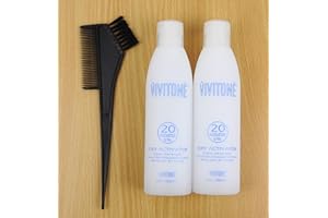 BEAUTY HEADQUARTERS Vivitone Oxy Activator 20 Volume Cream Developer 6oz (2 pieces)