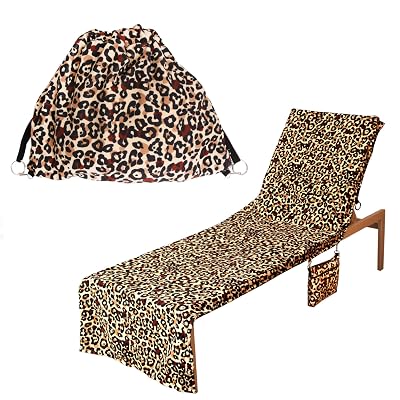 Buy Pool Pack Towel One Of A Kind Pool Beach Lounge Chair Cover That Converts Into A Backpack Cheetah Chick Cheetah Print All In One Pool Accessory Lush Lounge Chair Cover Comfortable Lightweight
