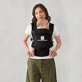 Ergobaby Adapt Baby Carrier Newborn Three Positions SoftFlex Mesh Onyx Black view 7