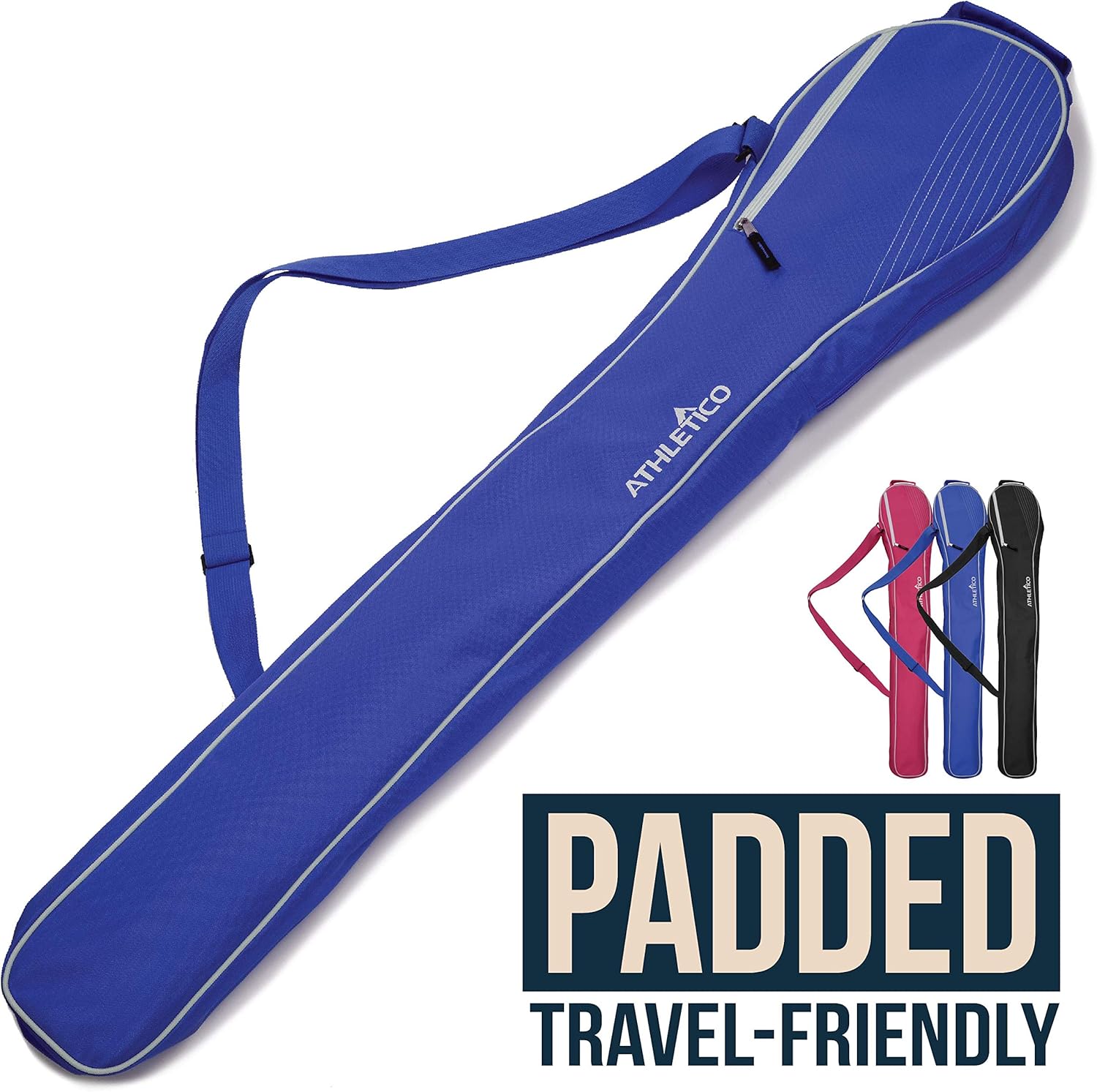 Athletico Lacrosse Stick Bag - Lax Equipment Bags for Boys or Girls, Kids & Youth (Blue) : Sports & Outdoors