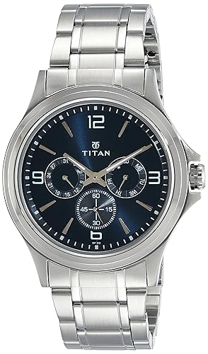 Analog Blue Dial Mens Watch-NK1698SM02