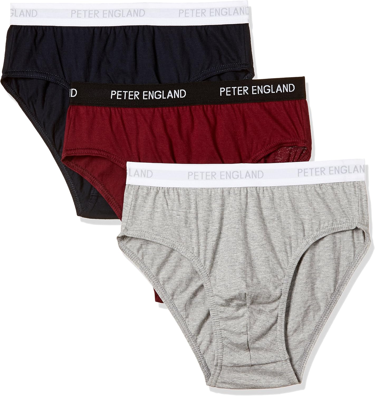 Peter England Men's Cotton Underwear Set (Pack of 3_Multi) Amazon.in
