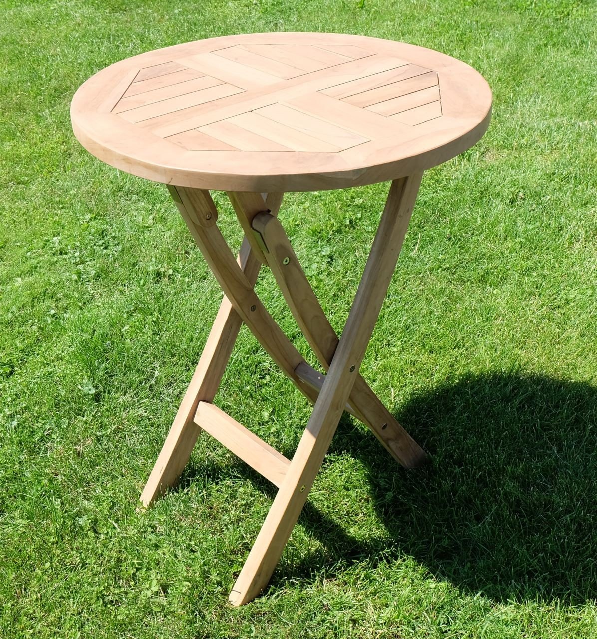 Ass Teak Klapptisch Holztisch Gartentisch Garten Tisch Rund 60cm Jav Coamo Holz Von Esstische Tische Tische Esstische