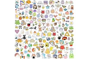 FIINTRWA 20/60 Mixed Enamel Brooch Bulk Set,Lapel Badges, Cartoon Plant Enamel Pin Sets, Funny Enamel Pins Bulk Set Cool Button Pins Aesthetic Brooch Lapel Pins Anime for Backpacks, Bag, Jacket, Kids, Girls, Festival Present