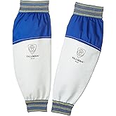 Tillman 9215 Goatskin/FR Leather Goatskin & Cotton Protective Welding Sleeves, 1 Pair,White