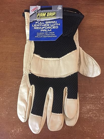 Firm Grip Grain Pigskin Large Gloves Amazon Com