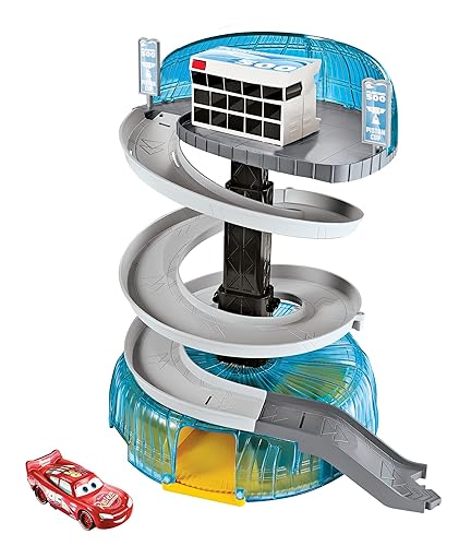Disney Pixar Cars Florida Speedway Spiral Playset in Oman