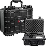 Eylar Protective Hard Camera Case Water & Shock Proof w/Foam TSA Approved 13.37 Inch 11.62 Inch 6 Inch Black