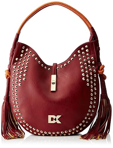 Diana Korr Womens Shoulder Bag (Maroon) (DK103HMAR)