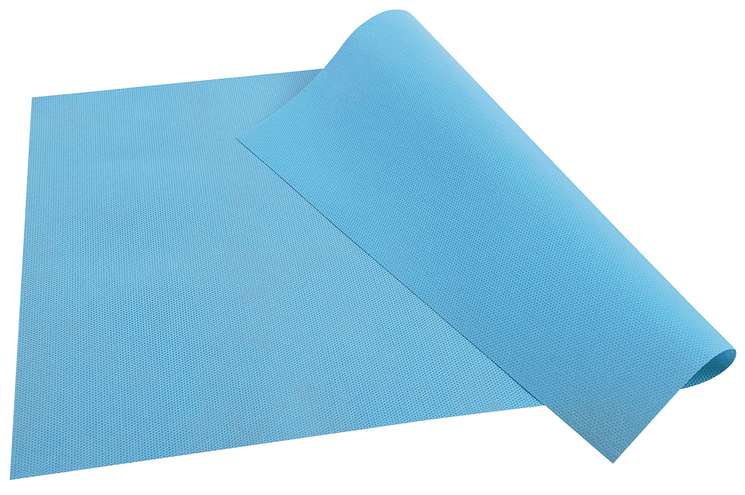 spun bound non-woven placemat - Ripstop, water-repellent and wipe able fabric - Size 30X40 - Made in France - In tray of 100 placemats - Turquoise
