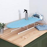 Honey Can Do Tabletop Ironing Board with Metal Rest & Rubber Legs view 2