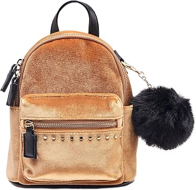 mustard mini backpack