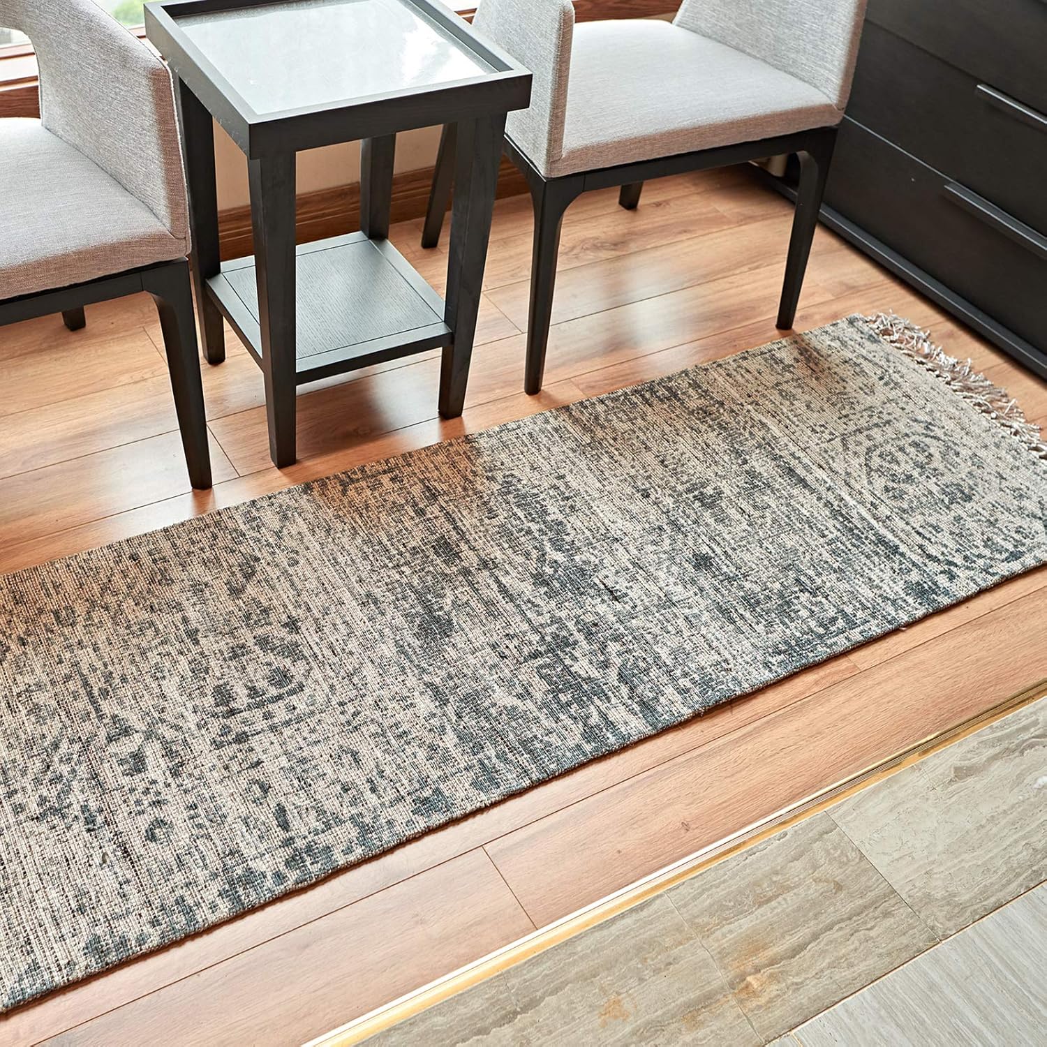 MOTINI Boho Runner Rug Traditional Handwoven Area Rug Chic