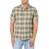Pendleton Mens Short Sleeve Linen Camp Shirt