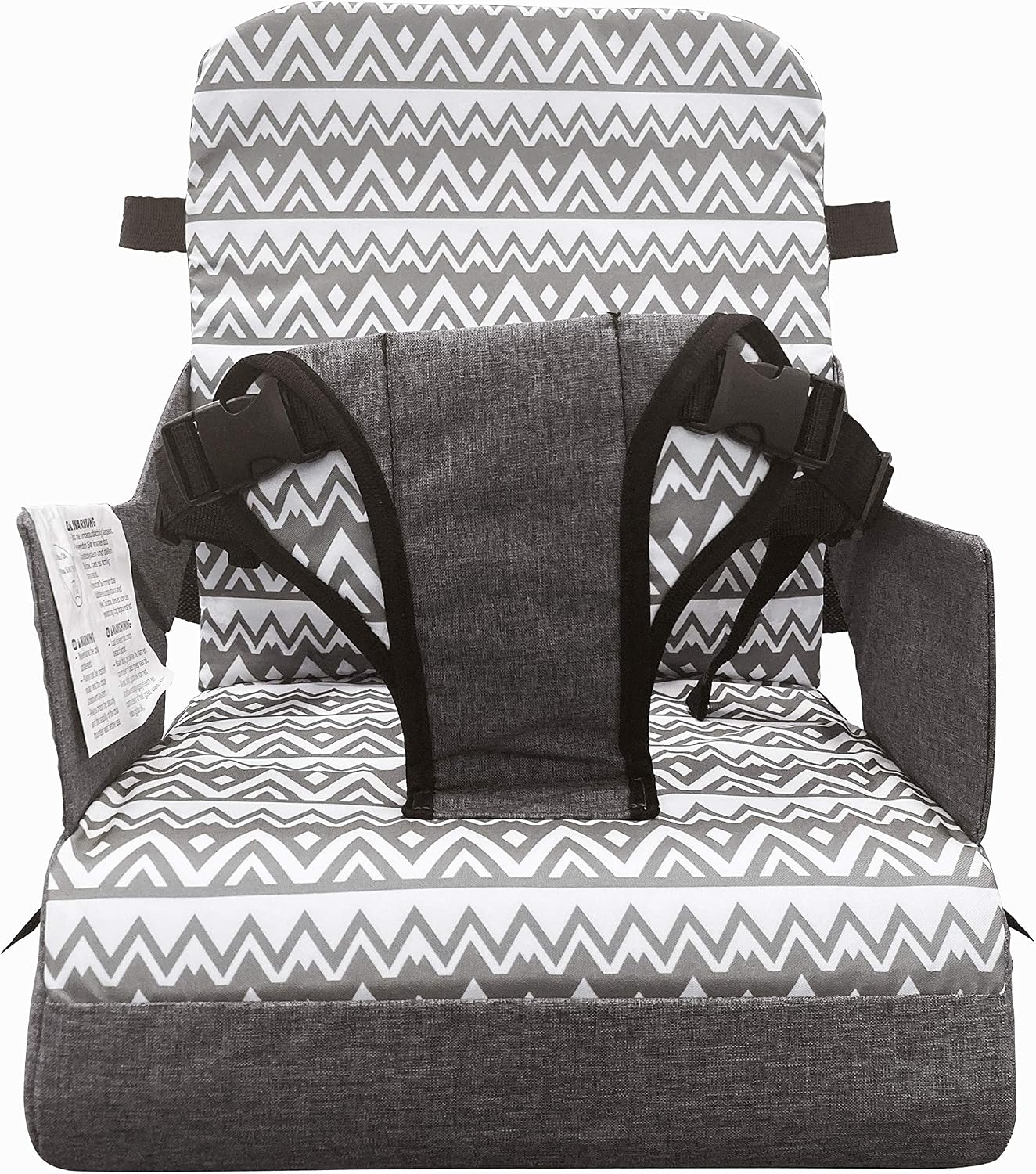 Dreambaby Grab ‘N Go Kids Booster Seat, Portable Travel Toddler High Chair for Dining (6M-3Y) with Storage & Shoulder Strap - Image 3