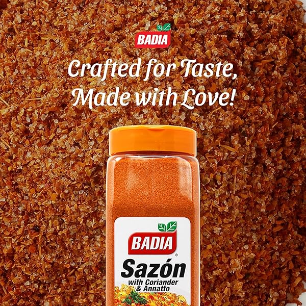 BADIA SAZON WITH CORIANDER AND ANNATTO, 32 OZ – LATIN FLAVOR SPICE BLEND FOR COOKING, RICE, MEATS & STEWS