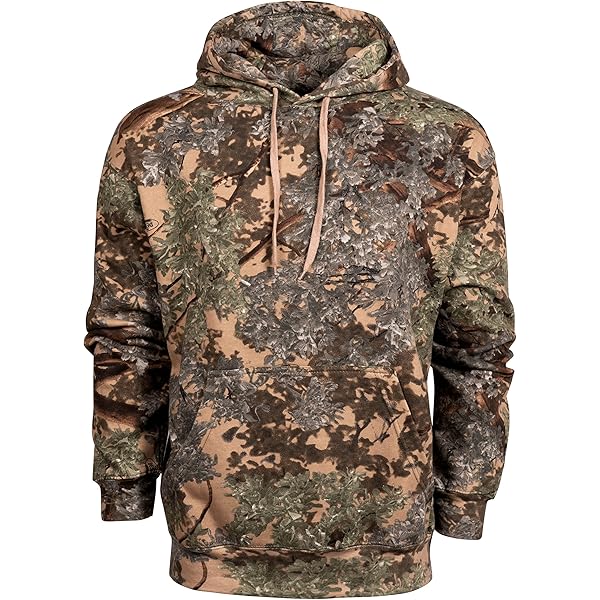 Men's Camo Full Zip Hoodie