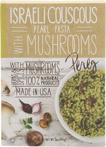 Pereg israeli couscous pearl pasta with mushrooms (813568001835)