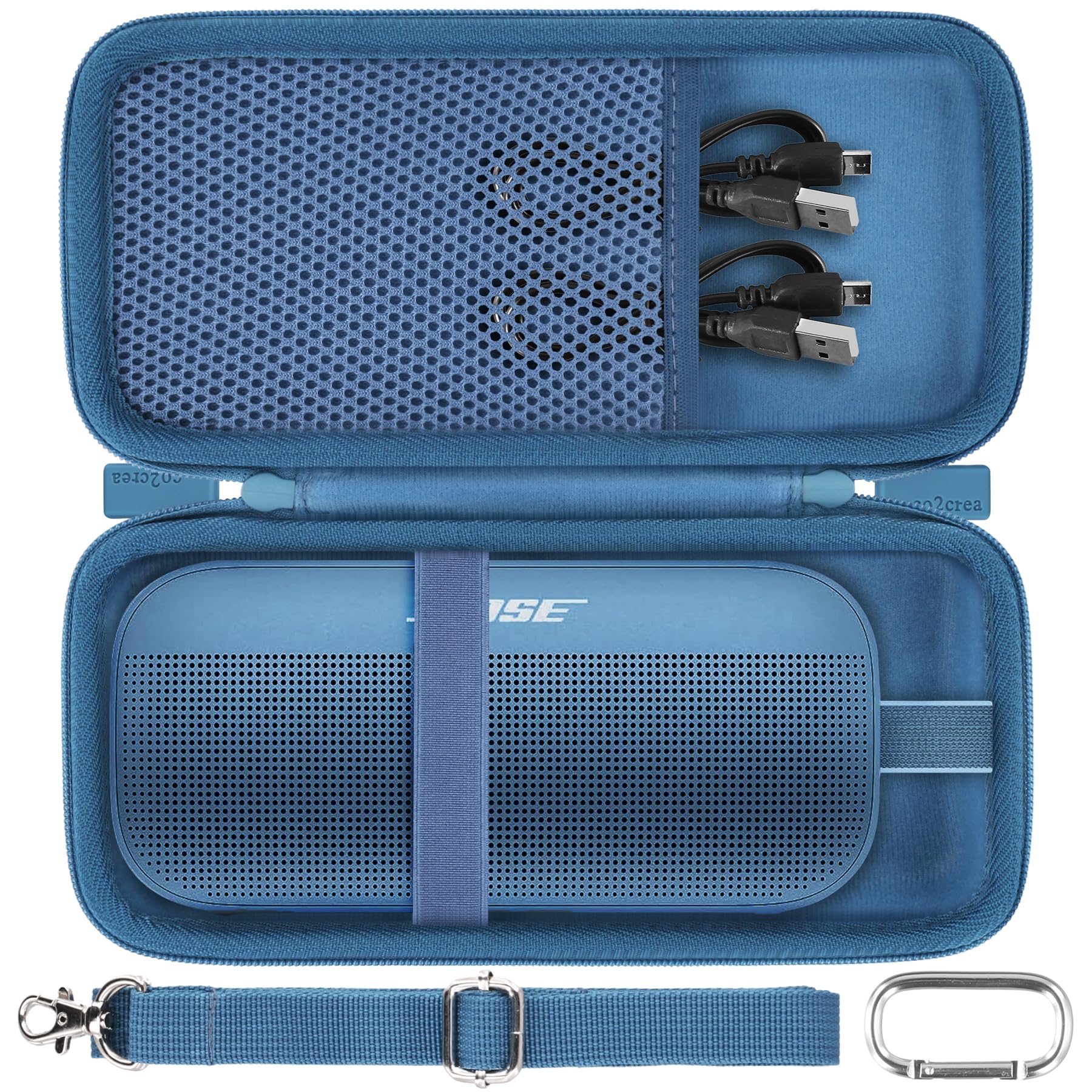 co2CREA Hard Travel Case Replacement for Bose New
