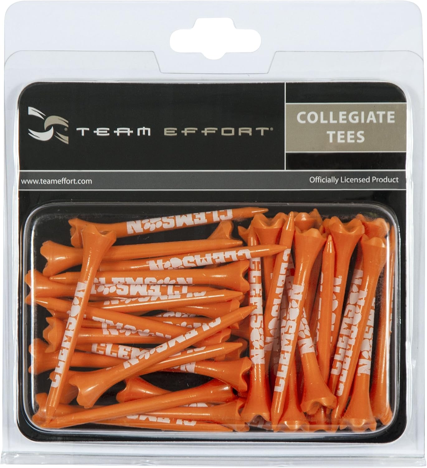 Team Effort Clemson Tigers Forty Tee Pack : Sports Related Merchandise : Sports & Outdoors