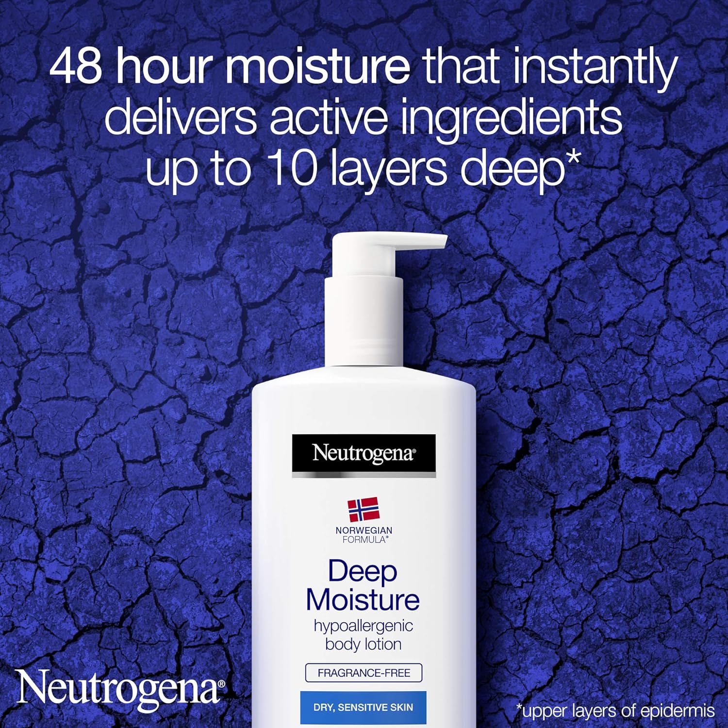 neutrogena deep moisture body lotion sensitive