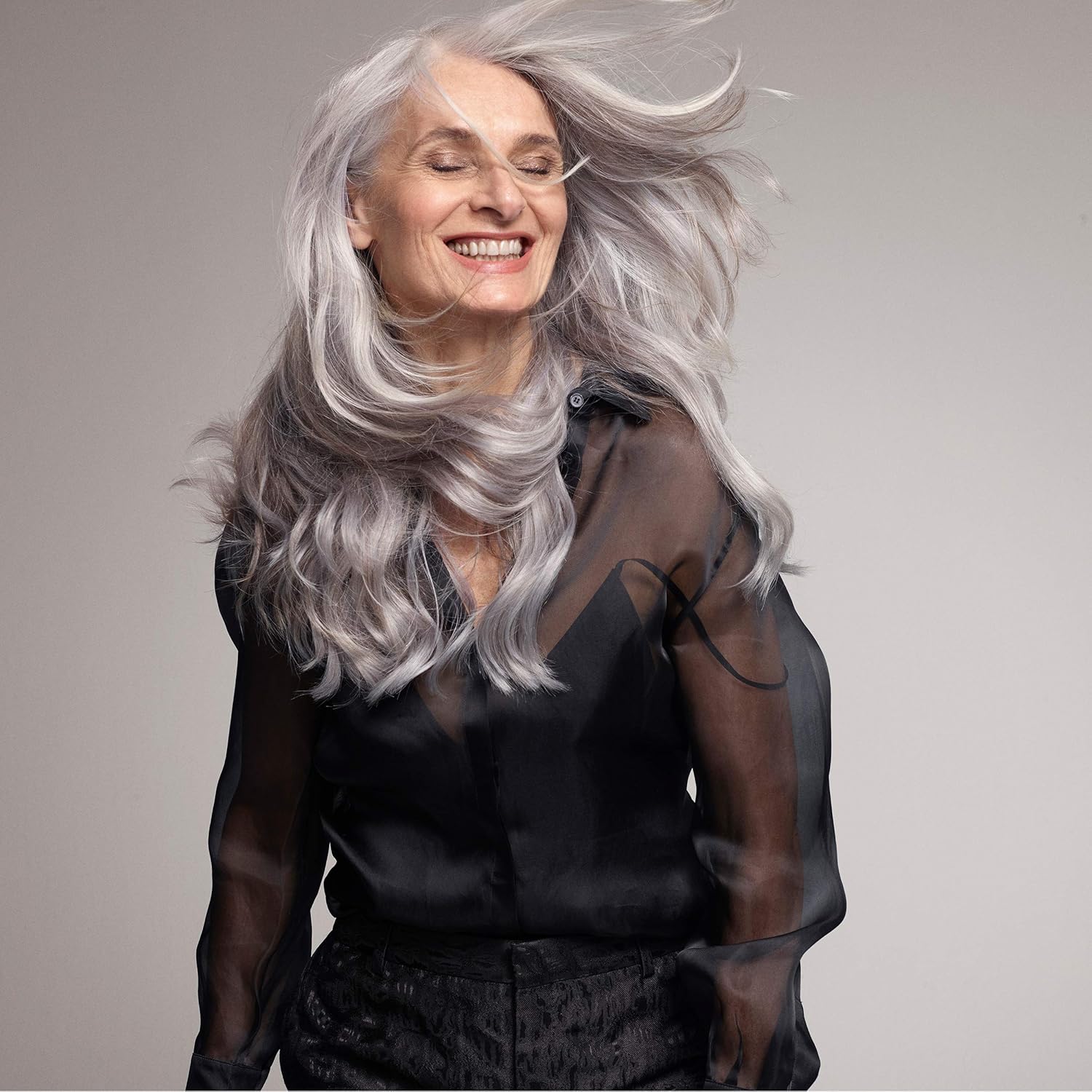 Pantene Silver Expressions, Purple Shampoo and Hair Toner, Pro-V for Grey and Color Treated Hair, Lotus Flowers, 17.9 Fl Oz : Beauty