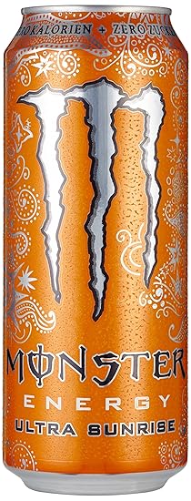 Monster Ultra Sunrise Energy Drink, 12er Pack, EINWEG (12 x 500 ml)
