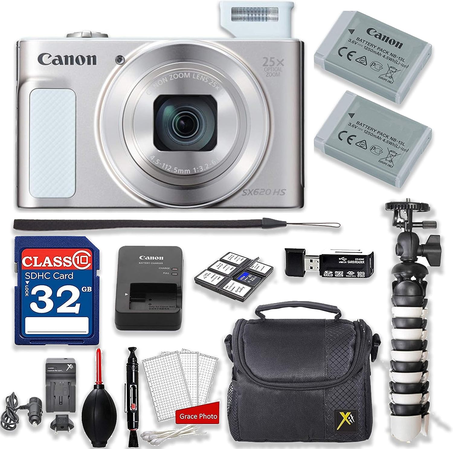 Canon PowerShot SX620 HS 20.2MP 25X Optical Zoom Digital