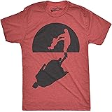 Crazy Dog T-ShirtsMens Super Dad Shadow Funny T Shirt Novelty Vintage Fathers Day Hero T shirt