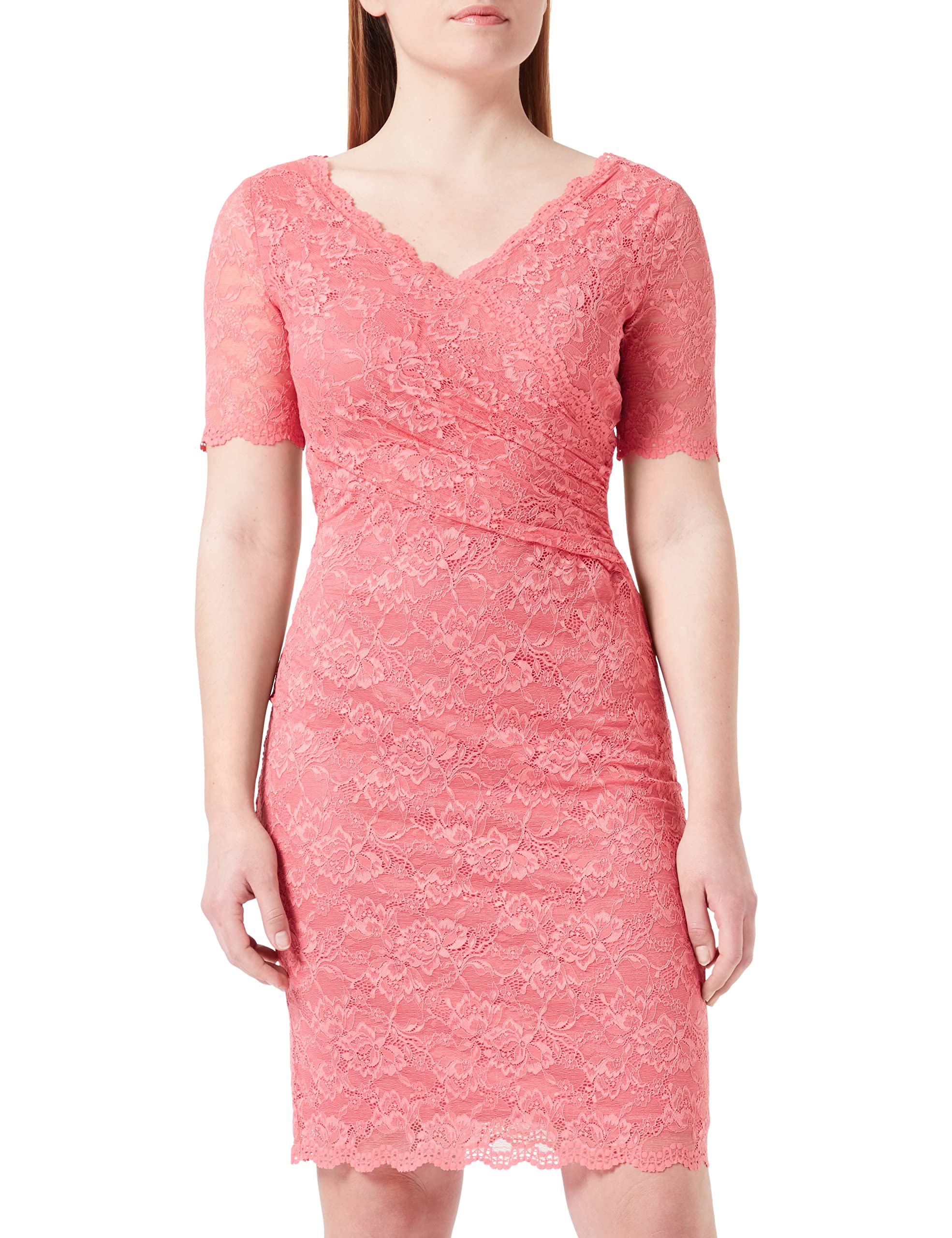 Vera Mont Vera Mont Women's 4684/4180 Dress, Lipstick Pink, 40, Lipstick Pink