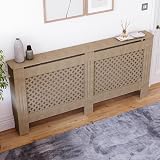 Vida Designs Oxford Radiator Cover Unfinished Extra Large H82xW172xD19cm view 3