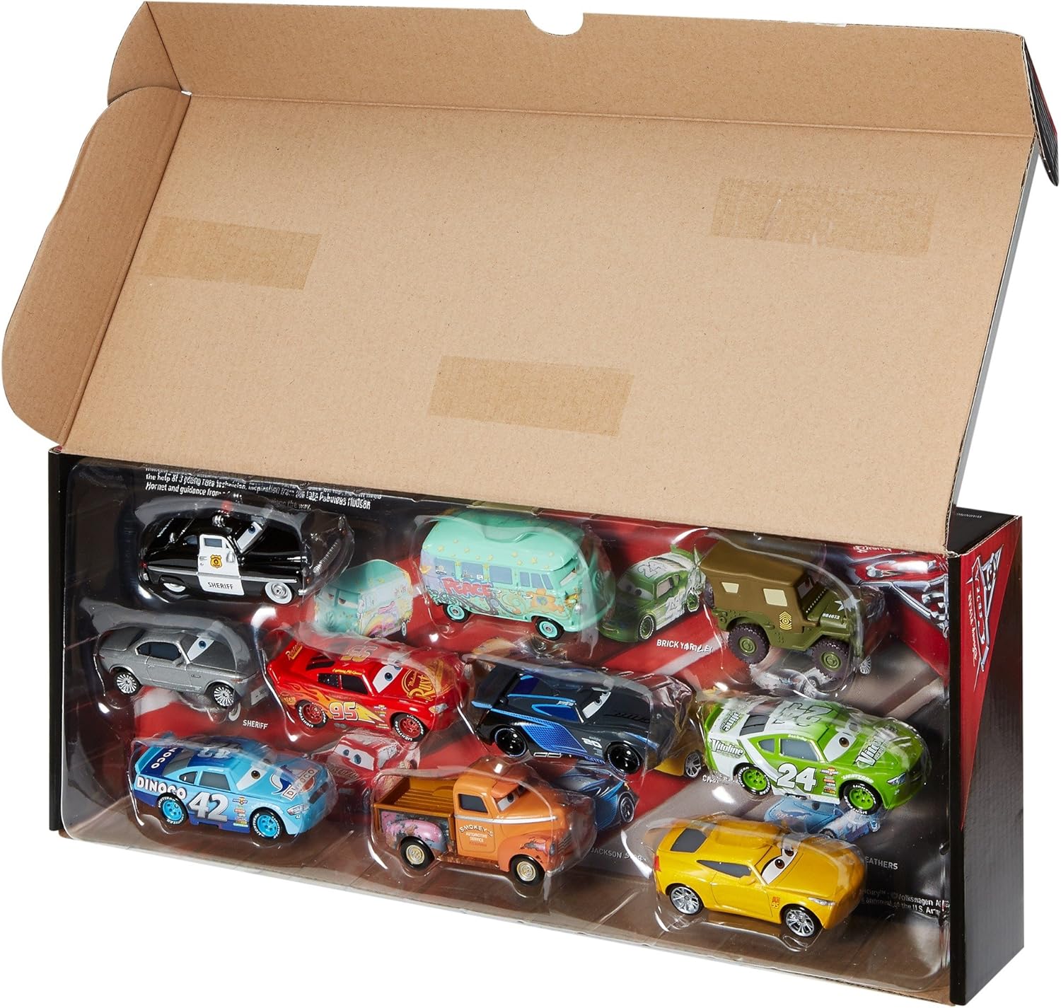 die cast vehicles first sold in cardboard packs