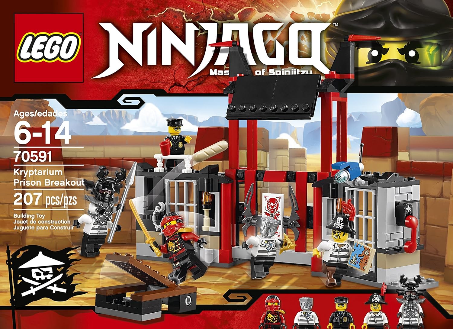 lego ninjago kryptarium prison