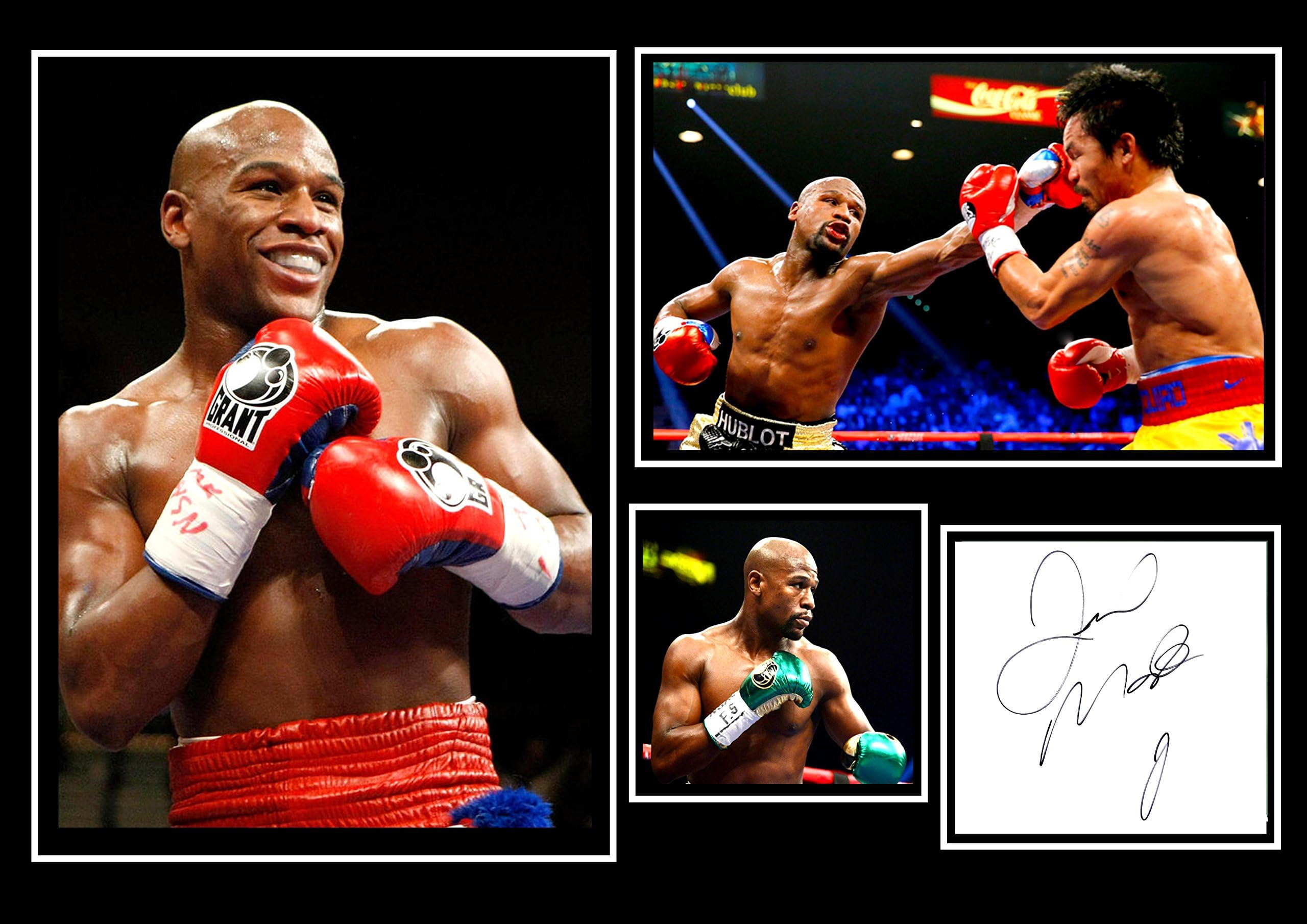 STUNNING QUALITY FLOYD MAYWEATHER SIGNED / AUTOGRAPHED PHOTO