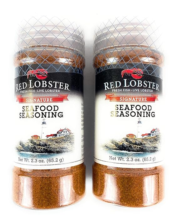 2 Pack Red Lobster Signature Seafood Seasoning Grocery