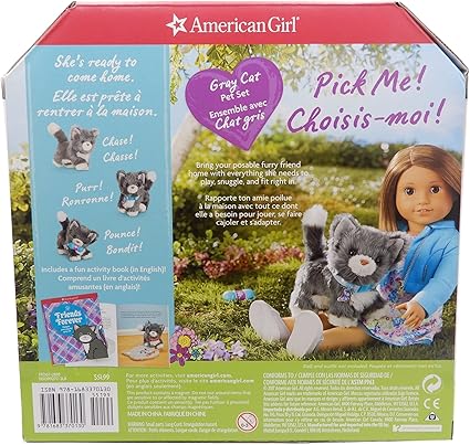 american girl grey cat