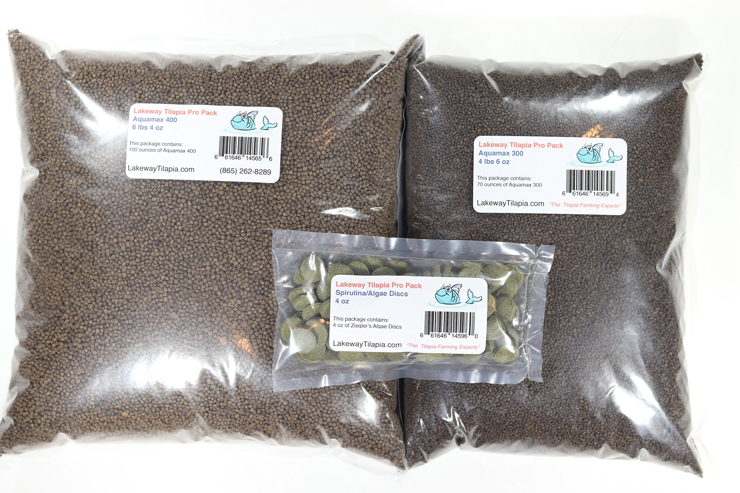 Buy Lakeway Tilapia Pro Pack 100 Tilapia Food to Raise 100 Tilapia