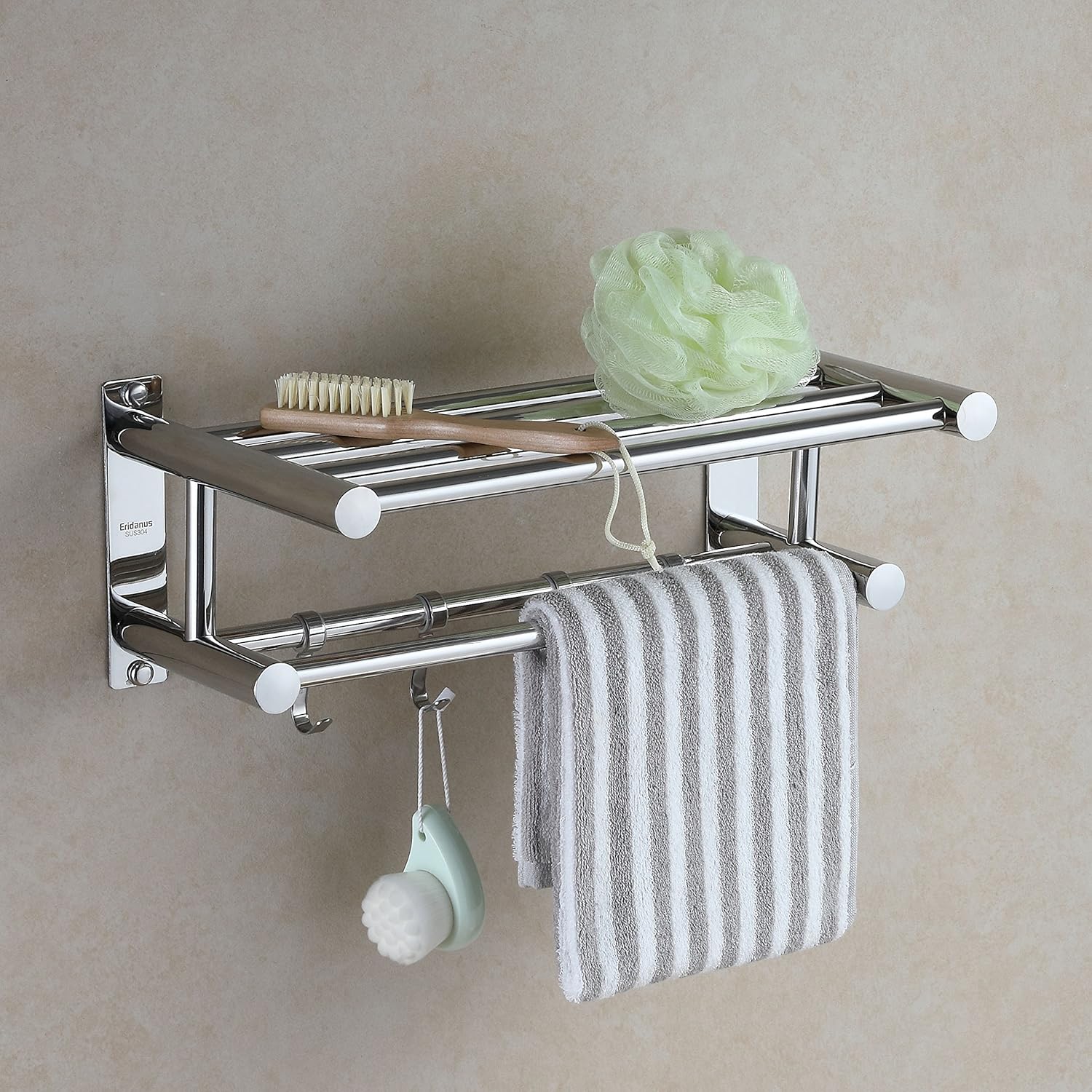 Eridanus Towel Rack, SUS 304 Stainless Steel Towel Rail with Dual Row ...