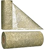 Runner Da Tavolo Oro 10m X 29cm - Rotolo Decorativo Con Forbici Per Matrimoni, Feste E DIY