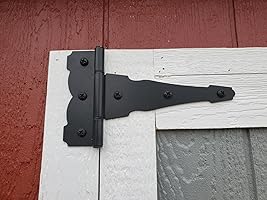 4″–8″ Heavy Duty Decorative T Hinges photo review